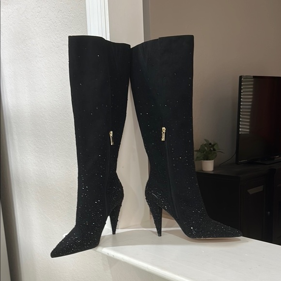 Jessica Simpson Maryeli Women's Embellished Dress Boots Women's Boots Size 6.5 - Picture 4 of 8